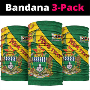 Personalised Proudly Zimbabwe Neck Gaiter Happy Independence Day LT15