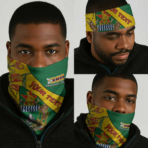 Personalised Proudly Zimbabwe Neck Gaiter Happy Independence Day LT15