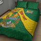 Personalised Proudly Zimbabwe Quilt Bed Set Happy Independence Day