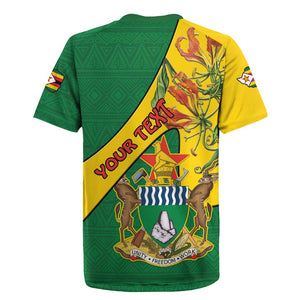 Personalised Proudly Zimbabwe Rugby Jersey Happy Independence Day