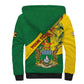 Personalised Proudly Zimbabwe Sherpa Hoodie Happy Independence Day