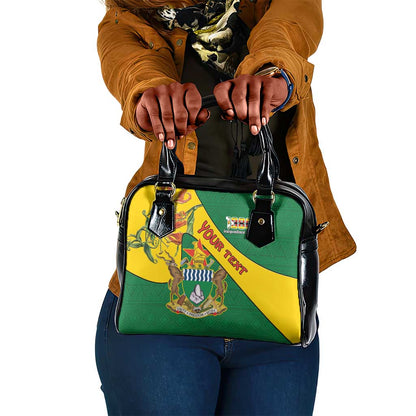 Personalised Proudly Zimbabwe Shoulder Handbag Happy Independence Day