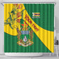 Personalised Proudly Zimbabwe Shower Curtain Happy Independence Day