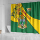 Personalised Proudly Zimbabwe Shower Curtain Happy Independence Day