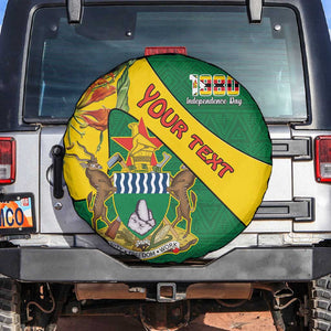 Personalised Proudly Zimbabwe Spare Tire Cover Happy Independence Day