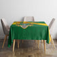 Personalised Proudly Zimbabwe Tablecloth Happy Independence Day