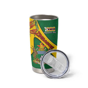 Personalised Proudly Zimbabwe Tumbler Cup Happy Independence Day