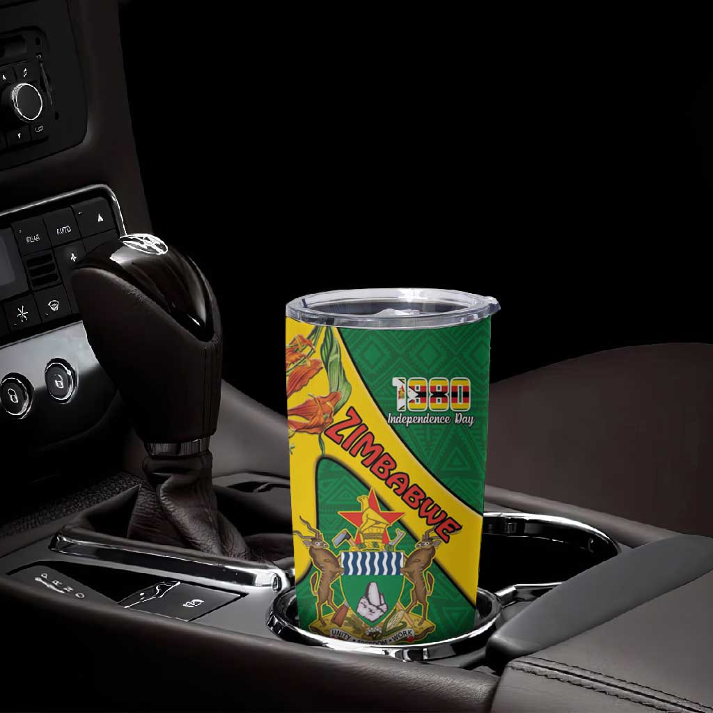 Personalised Proudly Zimbabwe Tumbler Cup Happy Independence Day