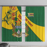 Personalised Proudly Zimbabwe Window Curtain Happy Independence Day