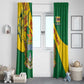 Personalised Proudly Zimbabwe Window Curtain Happy Independence Day