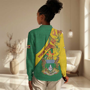 Personalised Proudly Zimbabwe Women Casual Shirt Happy Independence Day LT15