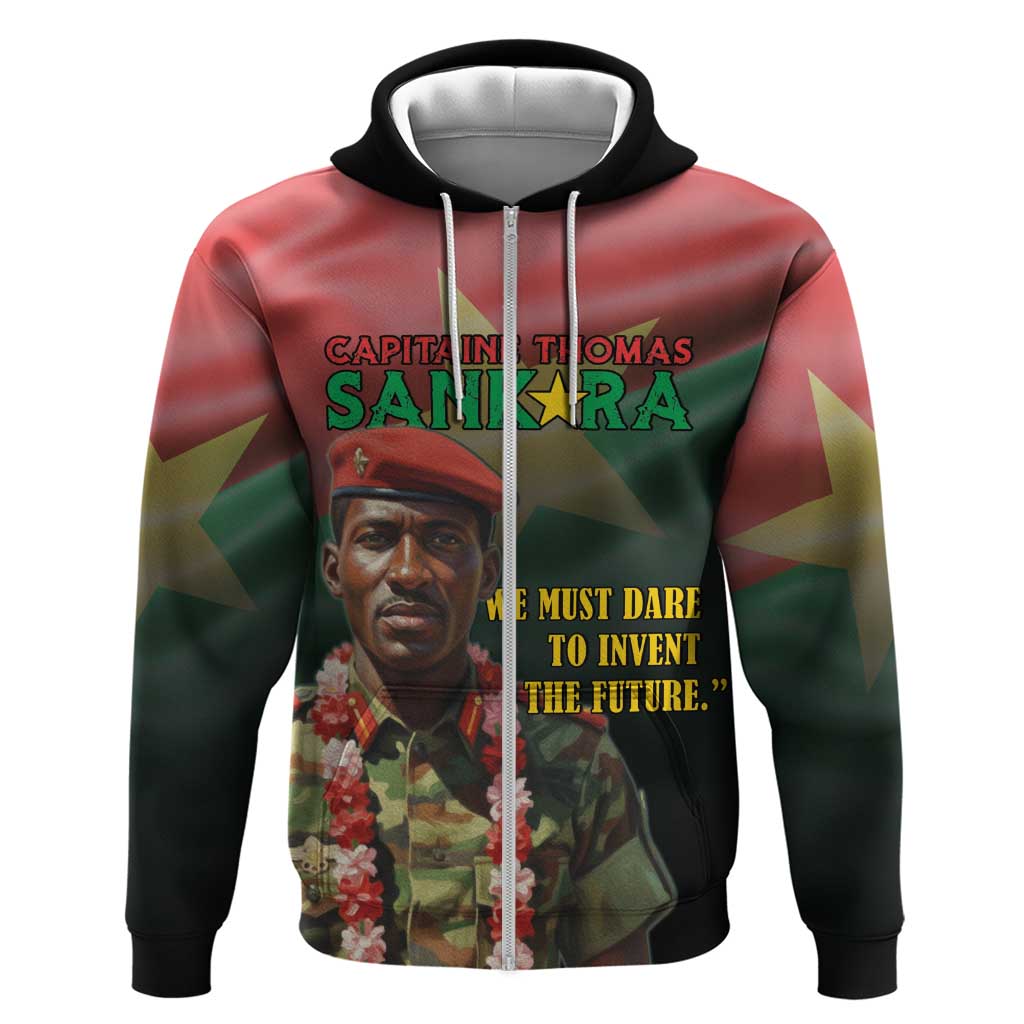 Capitaine Thomas Sankara Hoodie We Must Dare To Invent The Future