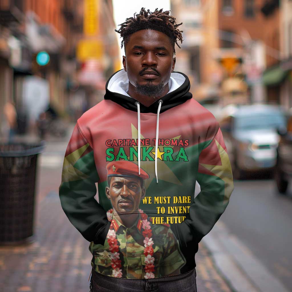 Capitaine Thomas Sankara Hoodie We Must Dare To Invent The Future
