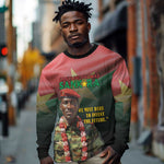 Capitaine Thomas Sankara Long Sleeve Shirt We Must Dare To Invent The Future