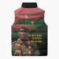 Capitaine Thomas Sankara Sleeveless Puffer Jacket We Must Dare To Invent The Future