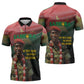 Capitaine Thomas Sankara Zipper Polo Shirt We Must Dare To Invent The Future