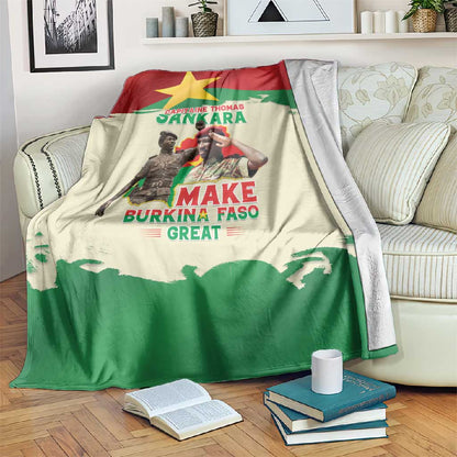 Thomas Sankara Blanket Make Burkina Faso Great