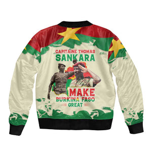 Thomas Sankara Bomber Jacket Make Burkina Faso Great