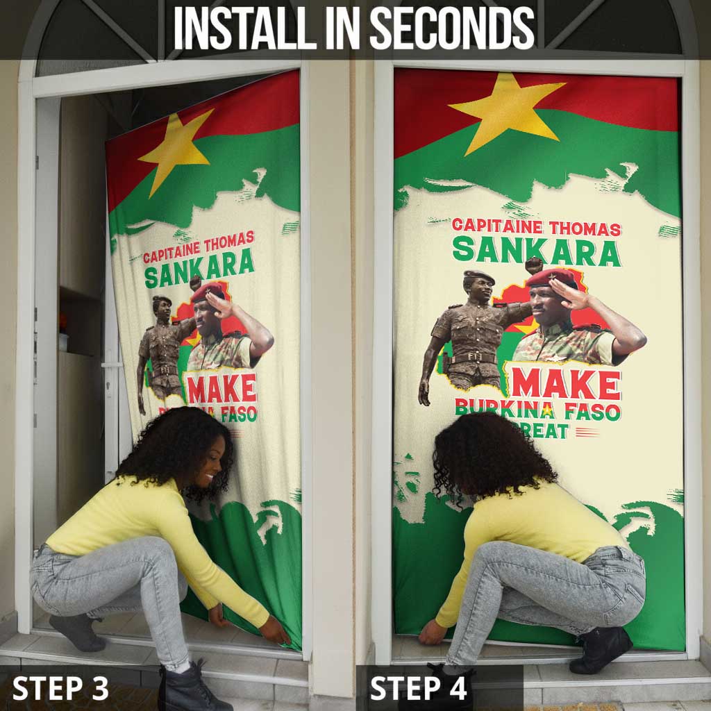 Thomas Sankara Door Cover Make Burkina Faso Great