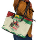 Thomas Sankara Leather Tote Bag Make Burkina Faso Great