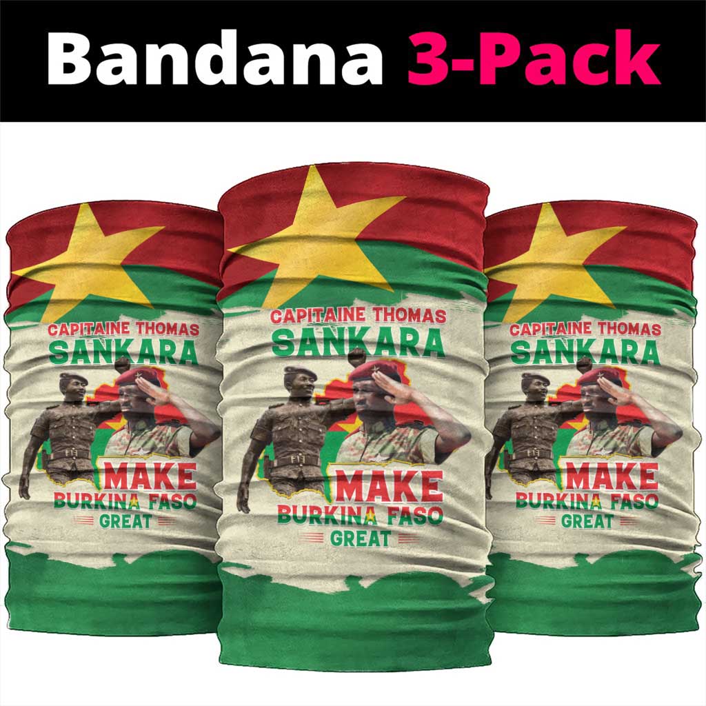 Thomas Sankara Neck Gaiter Make Burkina Faso Great