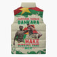 Thomas Sankara Sleeveless Puffer Jacket Make Burkina Faso Great