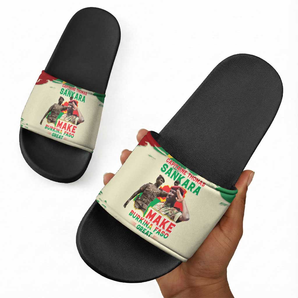 Thomas Sankara Slide Sandals Make Burkina Faso Great