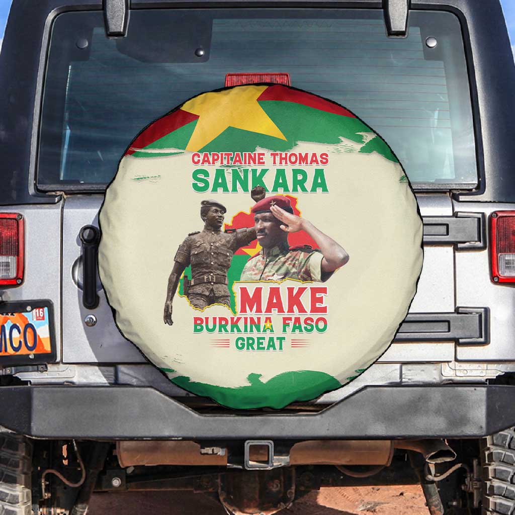 Thomas Sankara Spare Tire Cover Make Burkina Faso Great