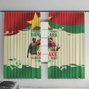 Thomas Sankara Window Curtain Make Burkina Faso Great