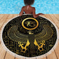 Ancient Egyptian Beach Blanket Horus Falcon God
