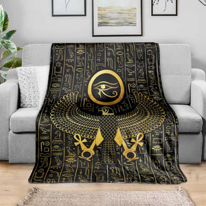 Ancient Egyptian Blanket Horus Falcon God