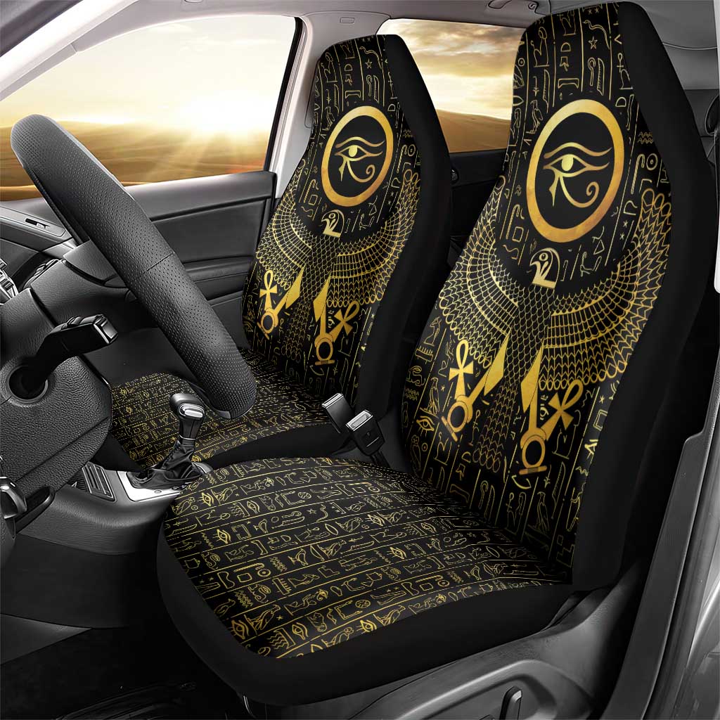 Ancient Egyptian Car Seat Cover Horus Falcon God