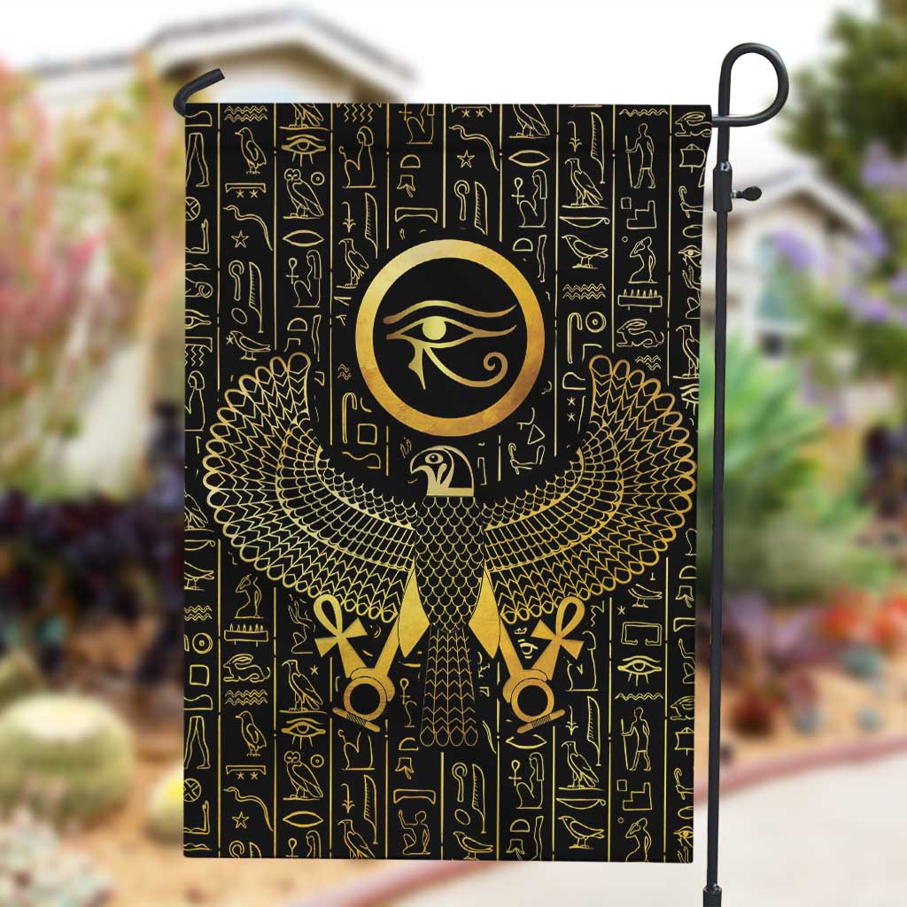 Ancient Egyptian Garden Flag Horus Falcon God