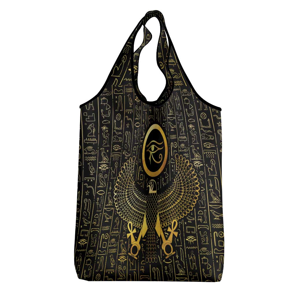 Ancient Egyptian Grocery Bag Horus Falcon God
