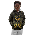 Ancient Egyptian Kid Hoodie Horus Falcon God