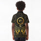 Ancient Egyptian Kid Polo Shirt Horus Falcon God