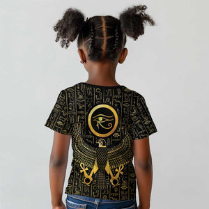 Ancient Egyptian Kid T shirt Horus Falcon God