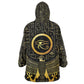 Ancient Egyptian Kid Wearable Blanket Hoodie Horus Falcon God