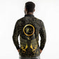 Ancient Egyptian Long Sleeve Polo Shirt Horus Falcon God