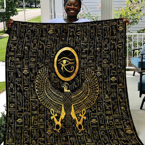 Ancient Egyptian Quilt Horus Falcon God