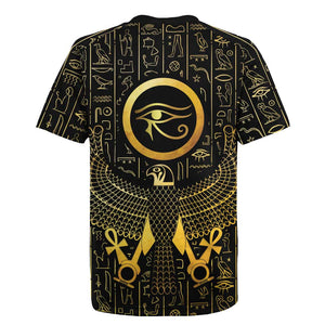 Ancient Egyptian Rugby Jersey Horus Falcon God