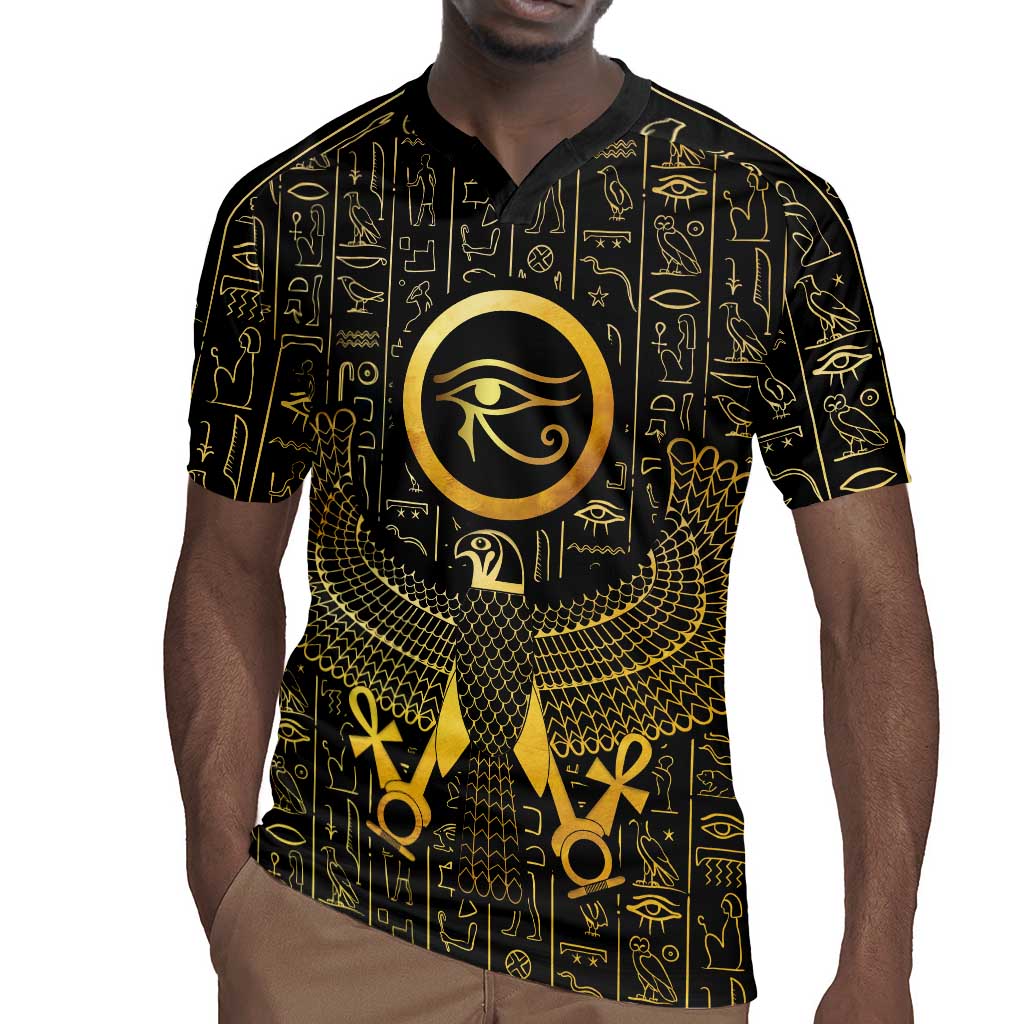 Ancient Egyptian Rugby Jersey Horus Falcon God