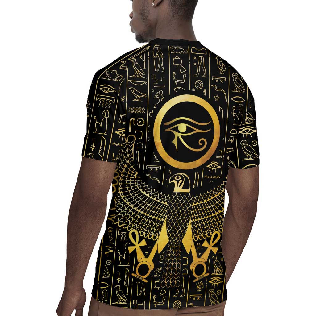 Ancient Egyptian Rugby Jersey Horus Falcon God