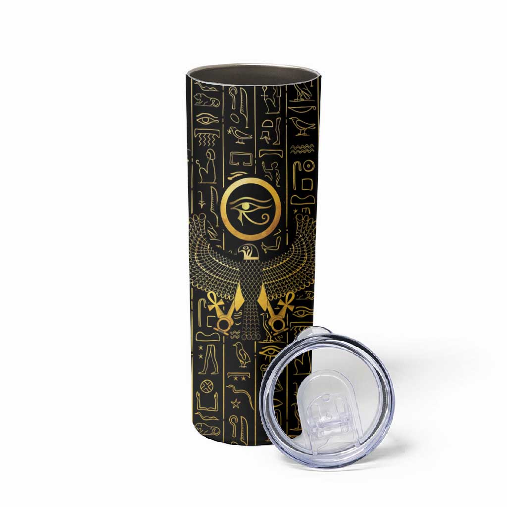 Ancient Egyptian Skinny Tumbler Horus Falcon God