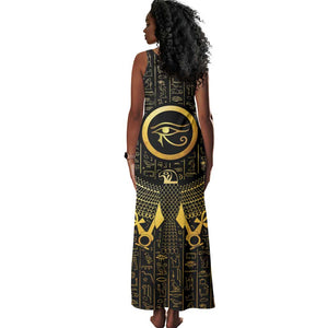 Ancient Egyptian Tank Maxi Dress Horus Falcon God