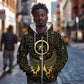 Ancient Egyptian Zip Hoodie Horus Falcon God