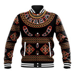 Cameroon Traditional Toghu Pattern Baseball Jacket