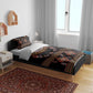 Cameroon Traditional Toghu Pattern Bedding Set