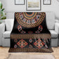 Cameroon Traditional Toghu Pattern Blanket