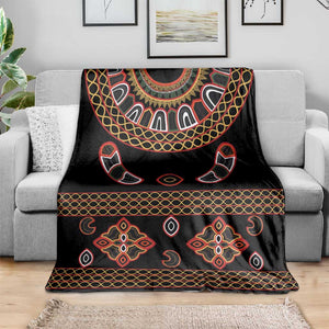 Cameroon Traditional Toghu Pattern Blanket